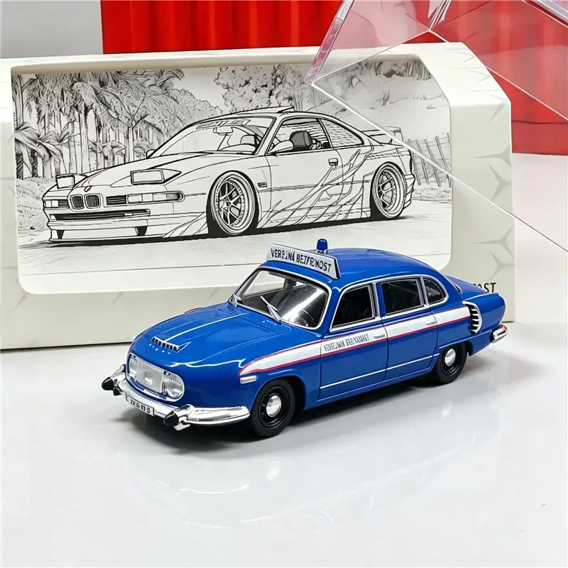 1:43 603 Alloy Large Luxury Old Car Model Simulation Diecasts Metal Police Classic Retro Car Vehicles Model Collection Kids Gift