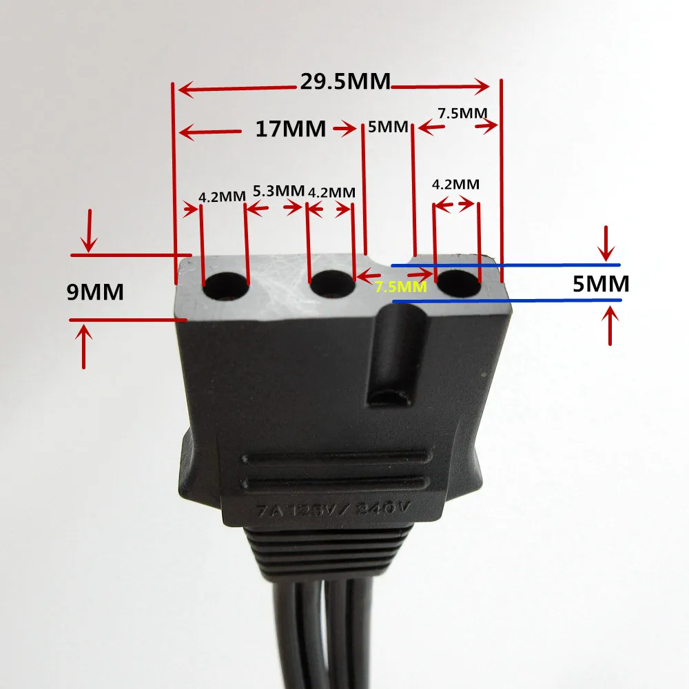 Foot Control Pedal Power Cable For SINGER 14U Sergers Overlock Sewing Machines