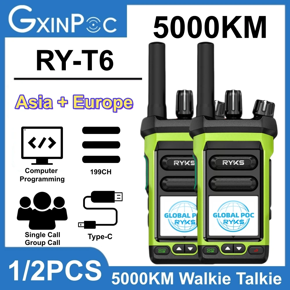 

RY-350 for global ptt radio satelital 4g walkie talkie mobile