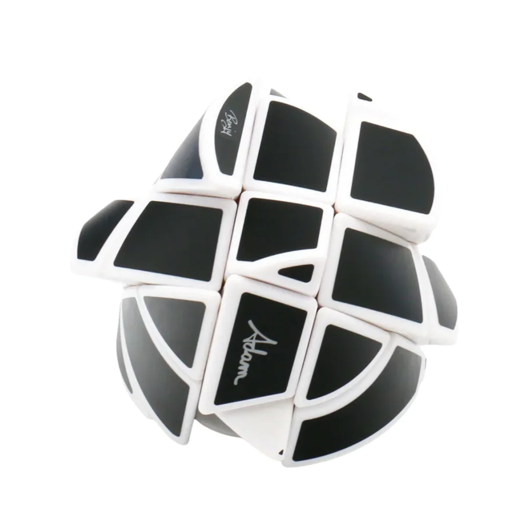 メフェルトのゴーストハリネズミキューブ奇妙な形状のパズルステッカーレスキューブパズルおもちゃ子供ギフトキューボマジコ