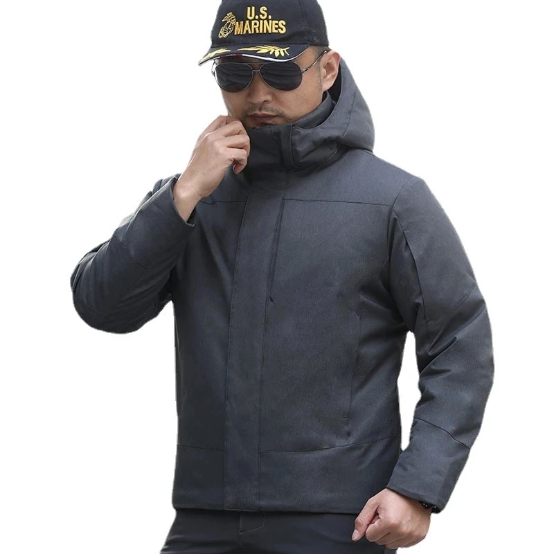 

Tactical Parka Winter Military Clothing Special Forces Combat Army Jacket Windproof Hooded Men's Thick Warm Multi-Pocket Outwear