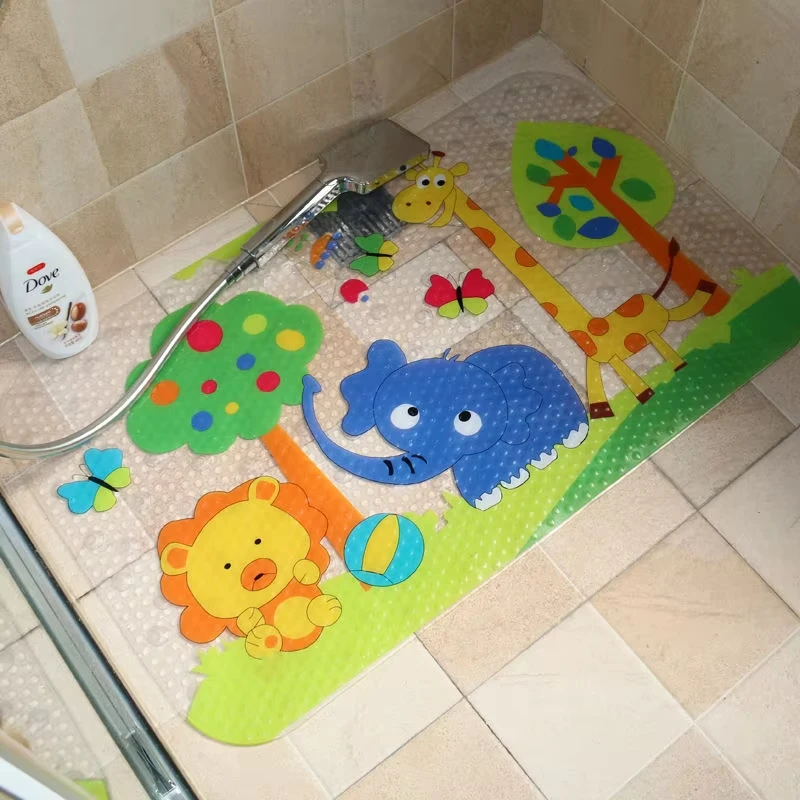 Bathroom Non-Slip Mat Bath Shower Bathroom Step Mat Household Mat Toilet Bathtub Bathroom Mat Toilet Floor Mat