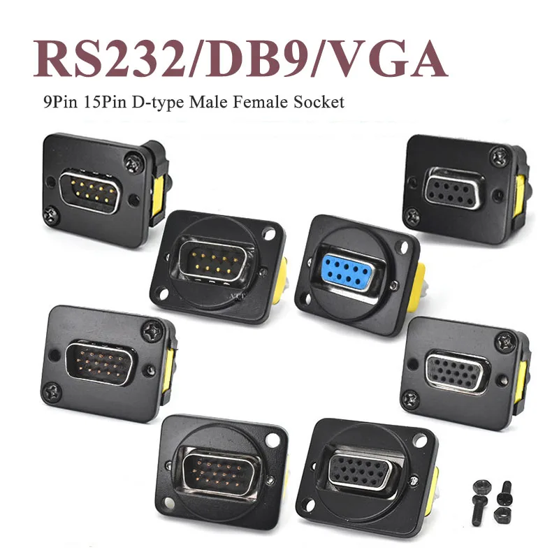 D-Type DB9 RS232 So…