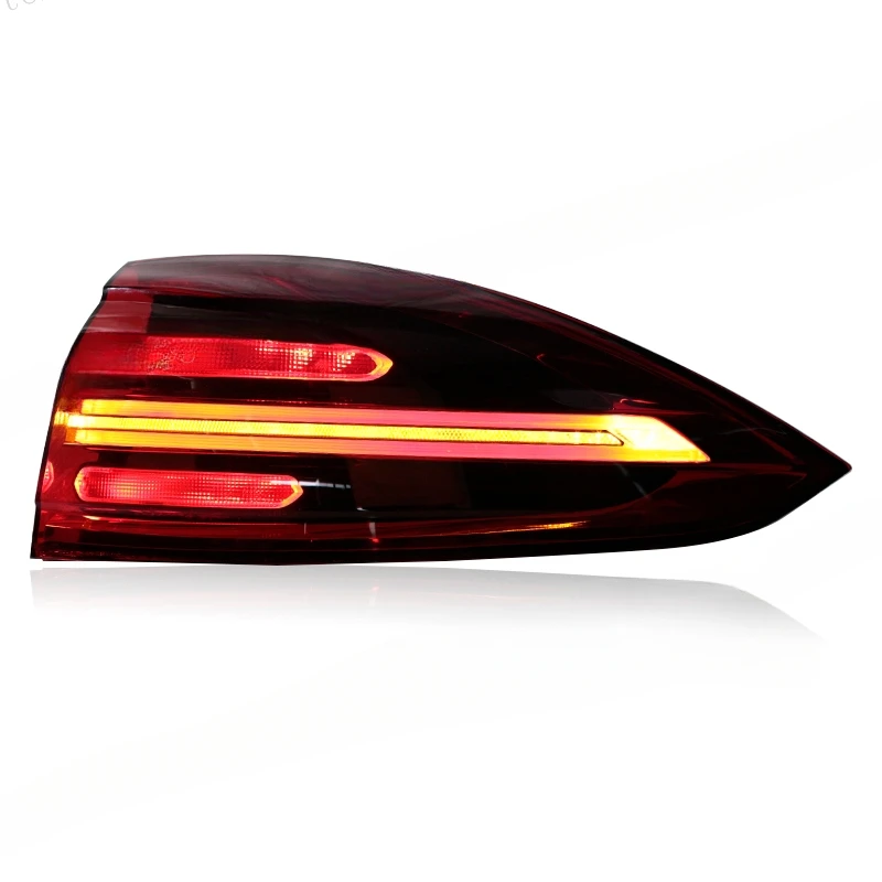 Achterlicht Achterlicht Voor Porsche Cayenne 2015 2016 2017 Achterbumper Led-achterlicht Montage Brake Stop Reverse Lamp 7 P 5945308