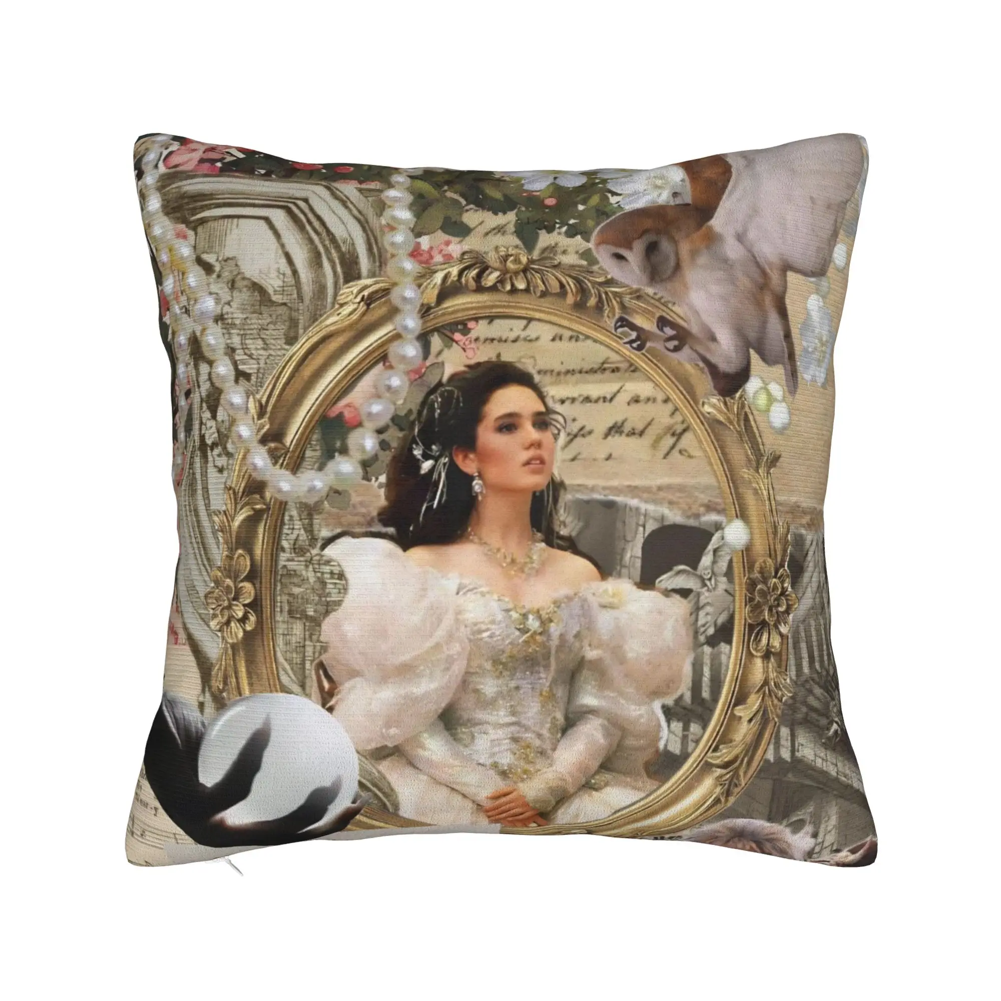 Labyrinth Movie Pillow Cover Merchandise Printed Cushion Cover Gift  Throw Pillow Case Cover Home Multi Size