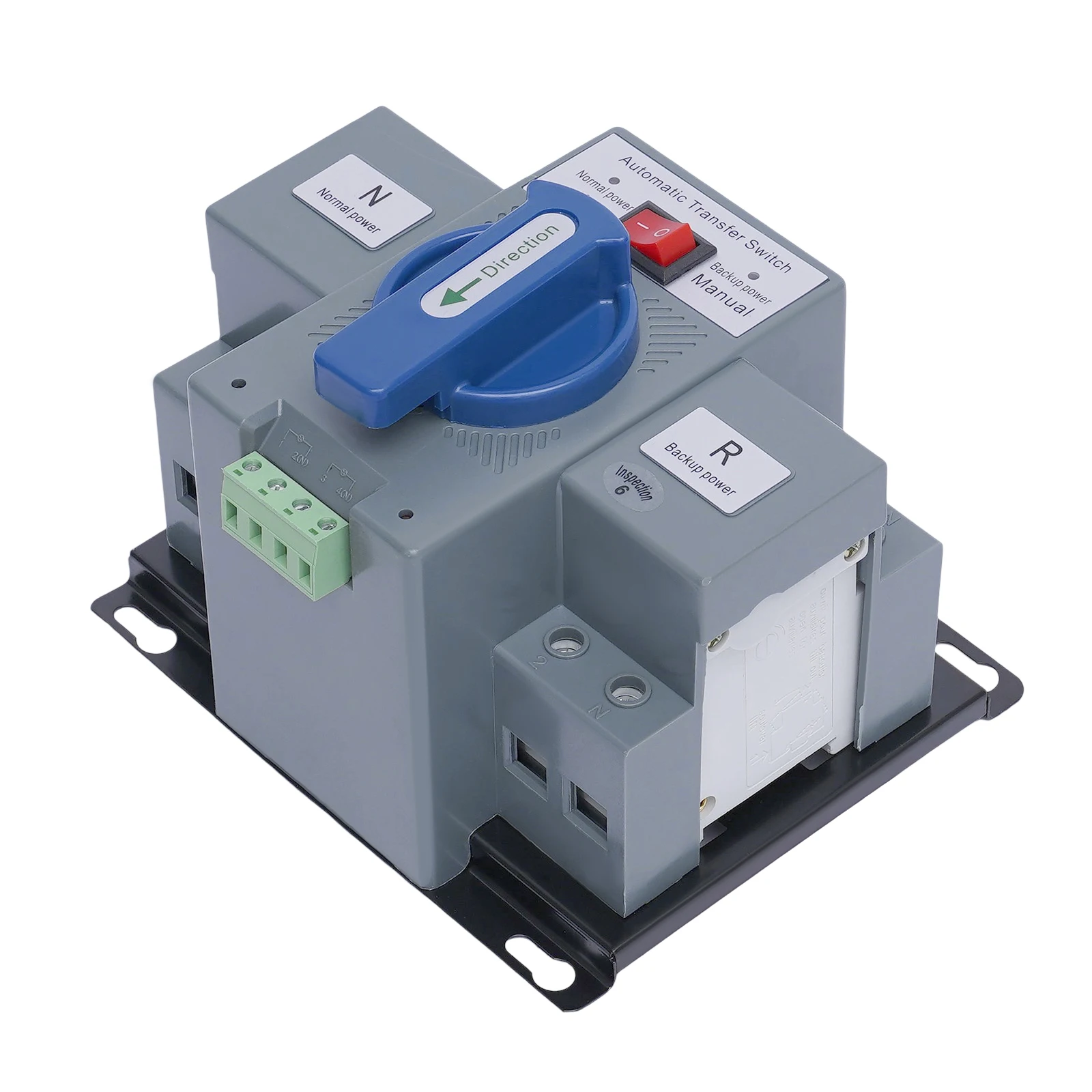 63A ATS Dual Power Automatic Transfer Switch for Generator Changeover Switch 2P, Generator Changeover Switch 50/60Hz