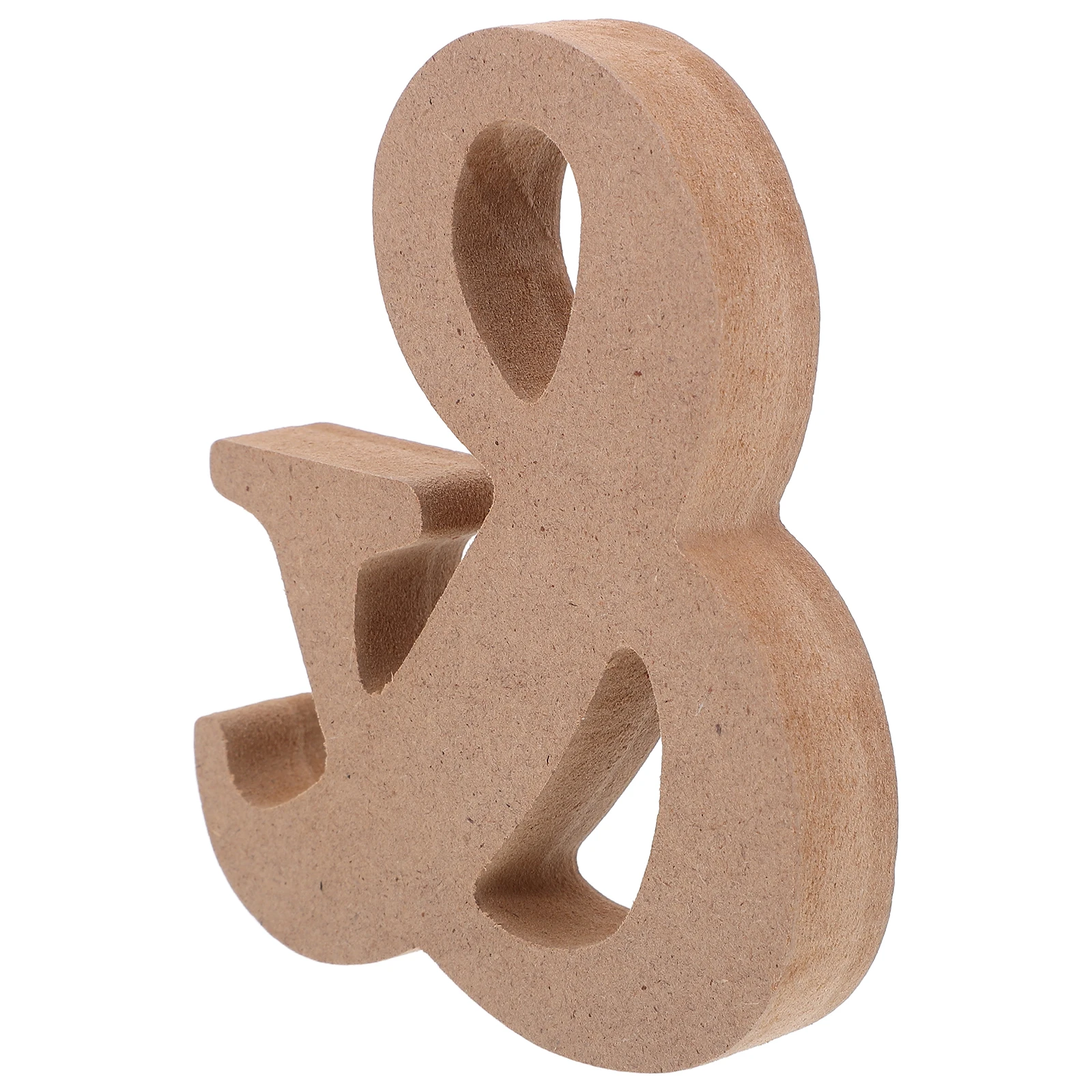 

10pcs Letters Decorative Blank Wooden Signs for DIY Crafts Home Wedding Decorations Thick Wood Blank Wood Pieces Slices