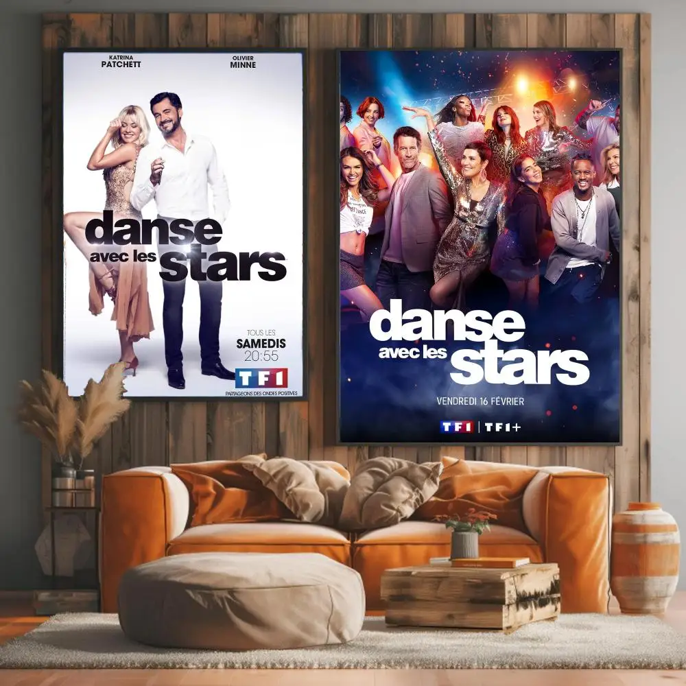 tv series D-Danse avec les stars-S Painting Calligraphy Artwork for Living Room Bedroom Office Home Decor