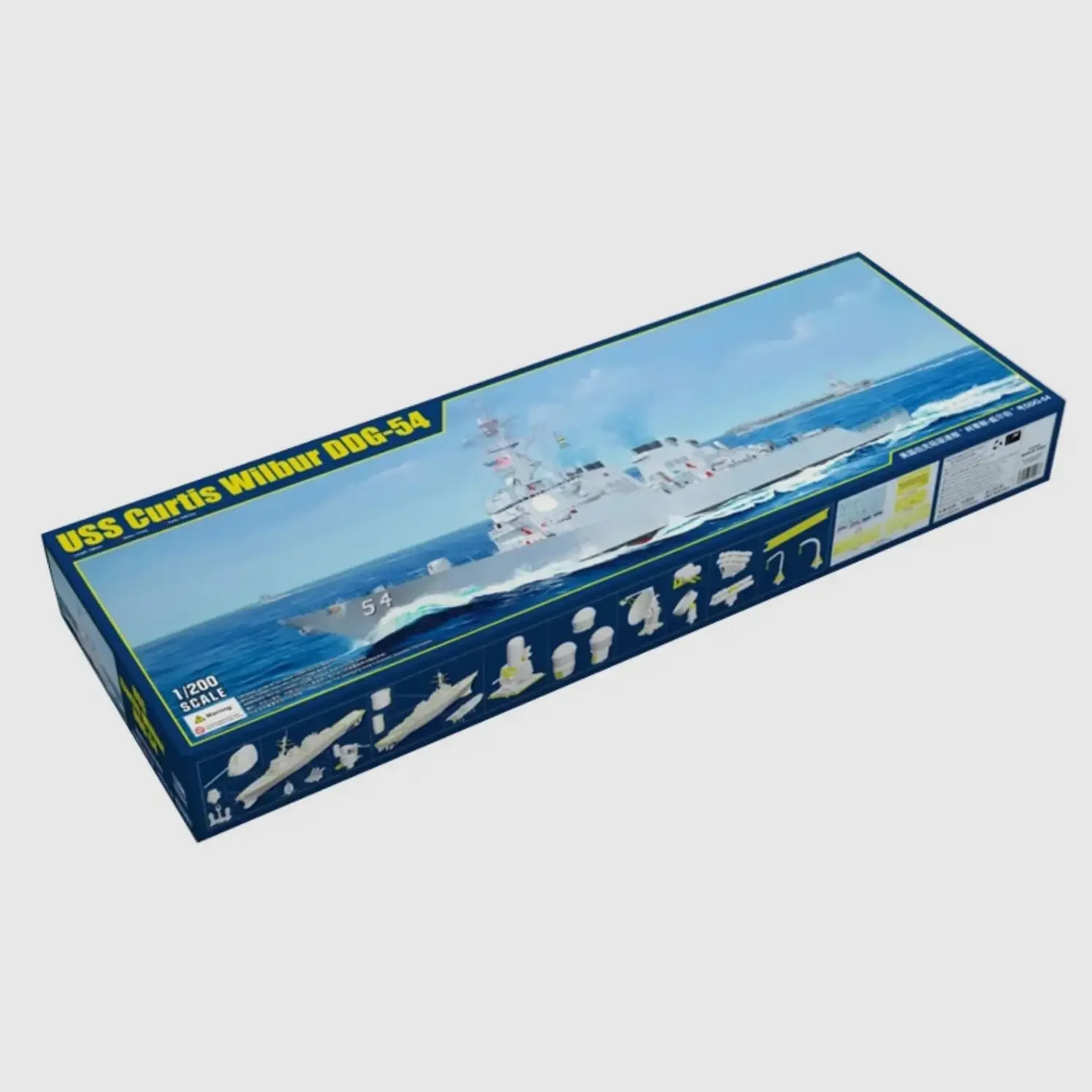 I Love Kit Trumpeter 62007 1/200 USS CURTIS WILBUR DDG-54 Model Kit-Scale Model Kit