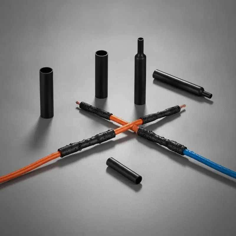 127Pcs Assorted Heat Shrink Tube Electrical Cable Wrap For Wire Insulation And Protection Supplies