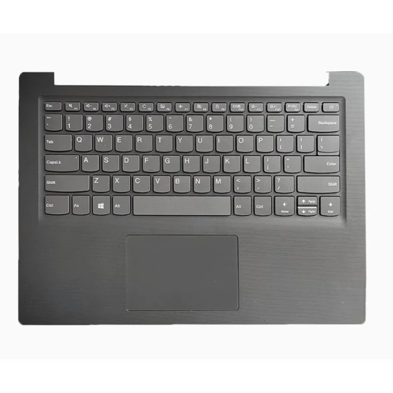 Original New For Lenovo V14-IIL V14-IGM Palmrest Upper Case w/ Keyboard (2019 Year) Gray