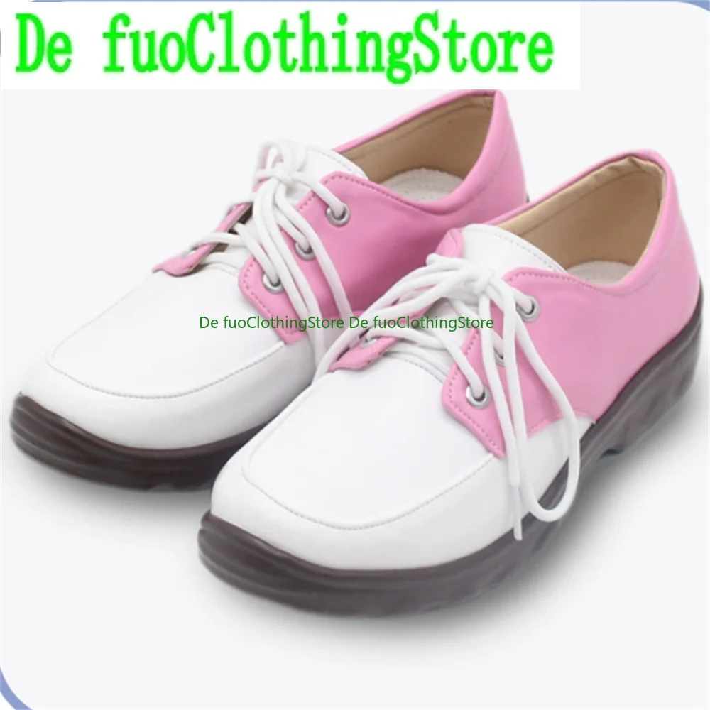 DefuoClothing Store Shimoe Koharu archivo azul zapatos de Cosplay botas juego Halloween Navidad personaje de Anime accesorios de fiesta