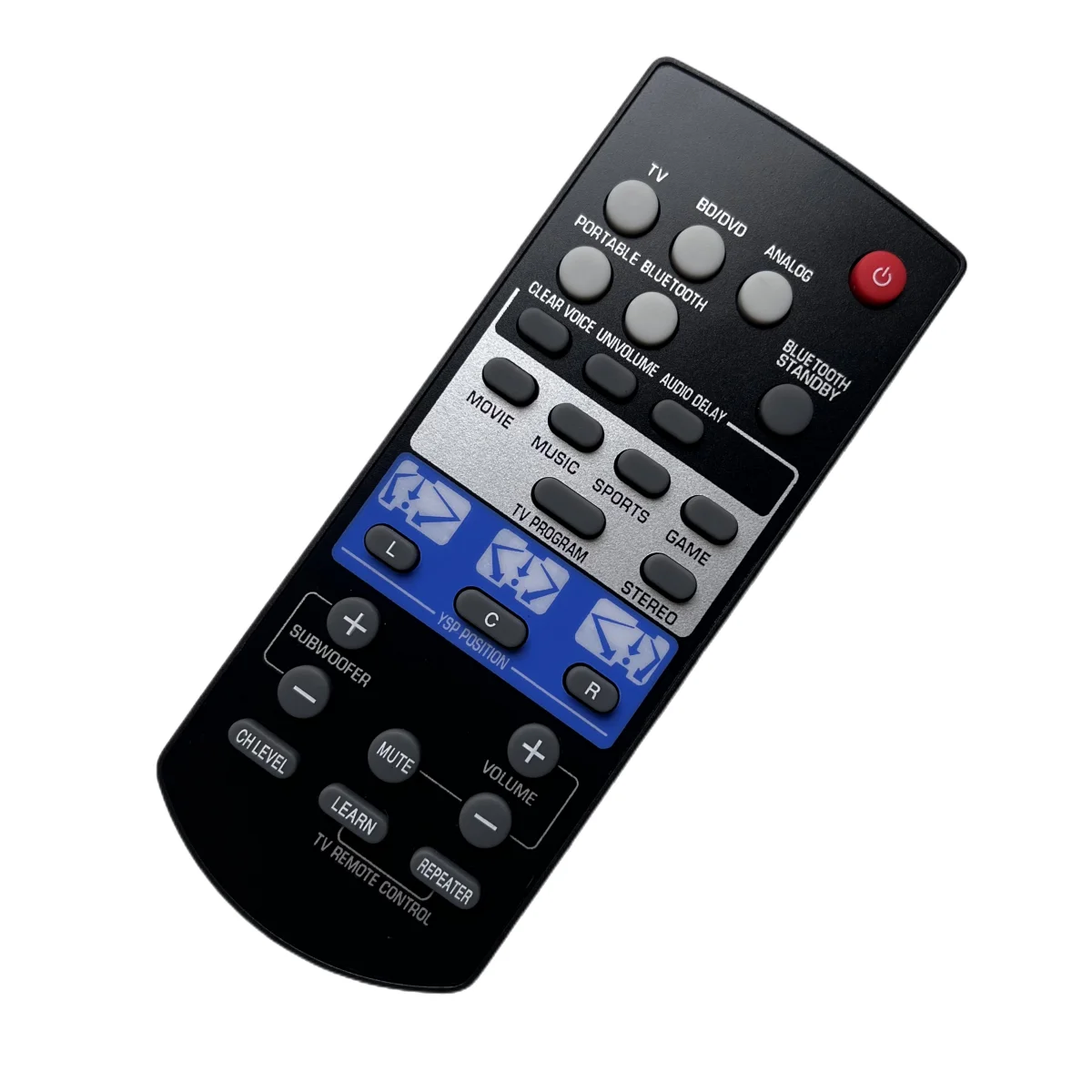 NEW Remote Control For Yamaha YSP-1400 YSP1400 YSP-1400BL FSR80 ZG80760 Sound Bar Syste