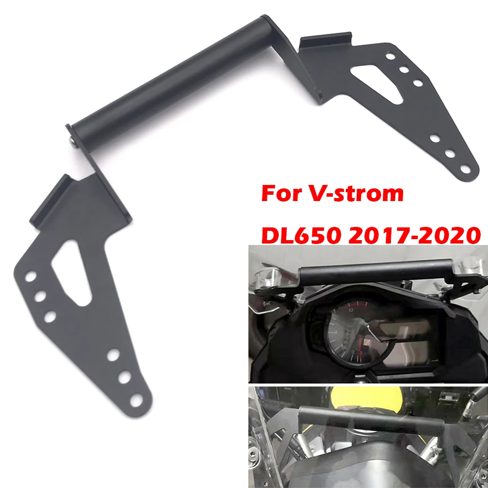 Держатель для мотоцикла SUZUKI V-STROM DL650 DL650XT DL 650 XT 2017, кронштейн для навигации, рычаги GPS для телефона, аксессуары для руля