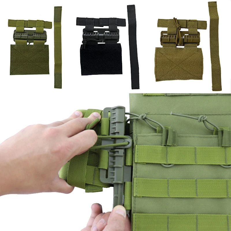 

Vest Accessories Quick Release Vest Buckle Kit Durable Quick Release System Kit for JPC CPC NCP XPC 6094 420 Vest Accessories
