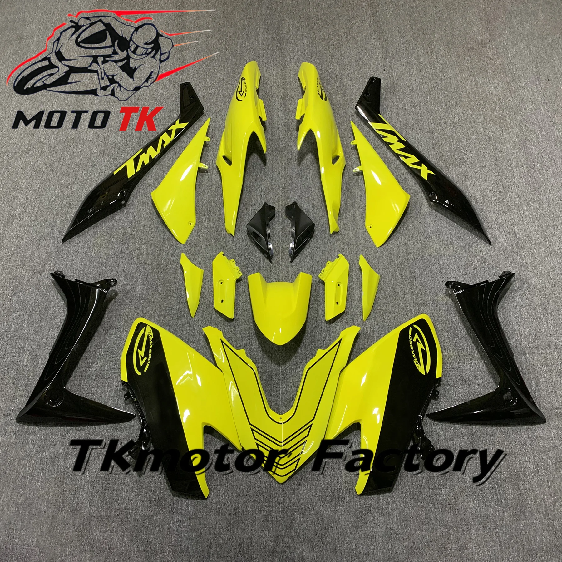 

For pour YAMAHA TMAX560 2020 2021 t-max560 ensemble complet de carénages carrosserie peinte, nouveau plastique ABS