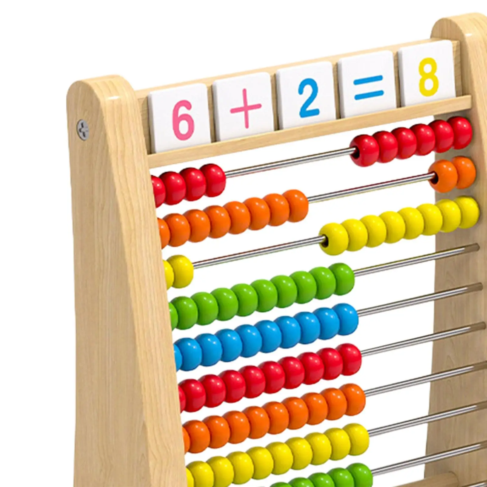 Add Subtract Abacus Ten Frame Set Educational Toy for Toddlers Kids Children