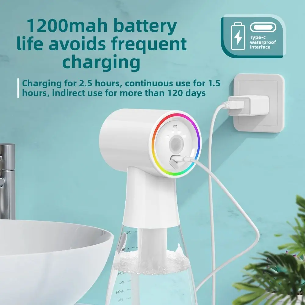 

Электрический аэратор объемом 650 мл, высококачественный, водонепроницаемый, из АБС-пластика, портативный, с технологией датчика пены