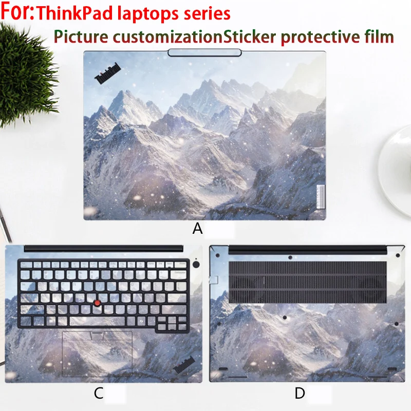 

For ThinkPad X1 Carbon Gen 13/12 sticker protective film ThinkPad X1 2in1 Gen 10/9 laptop shell film X13 Gen 5/6 body customized