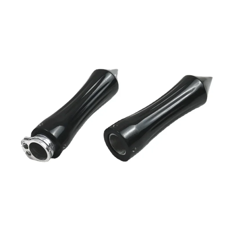

Black Spike 7/8" 22mm Hand Grips For Honda Suzuki Kawasaki Yamaha Harley Custom