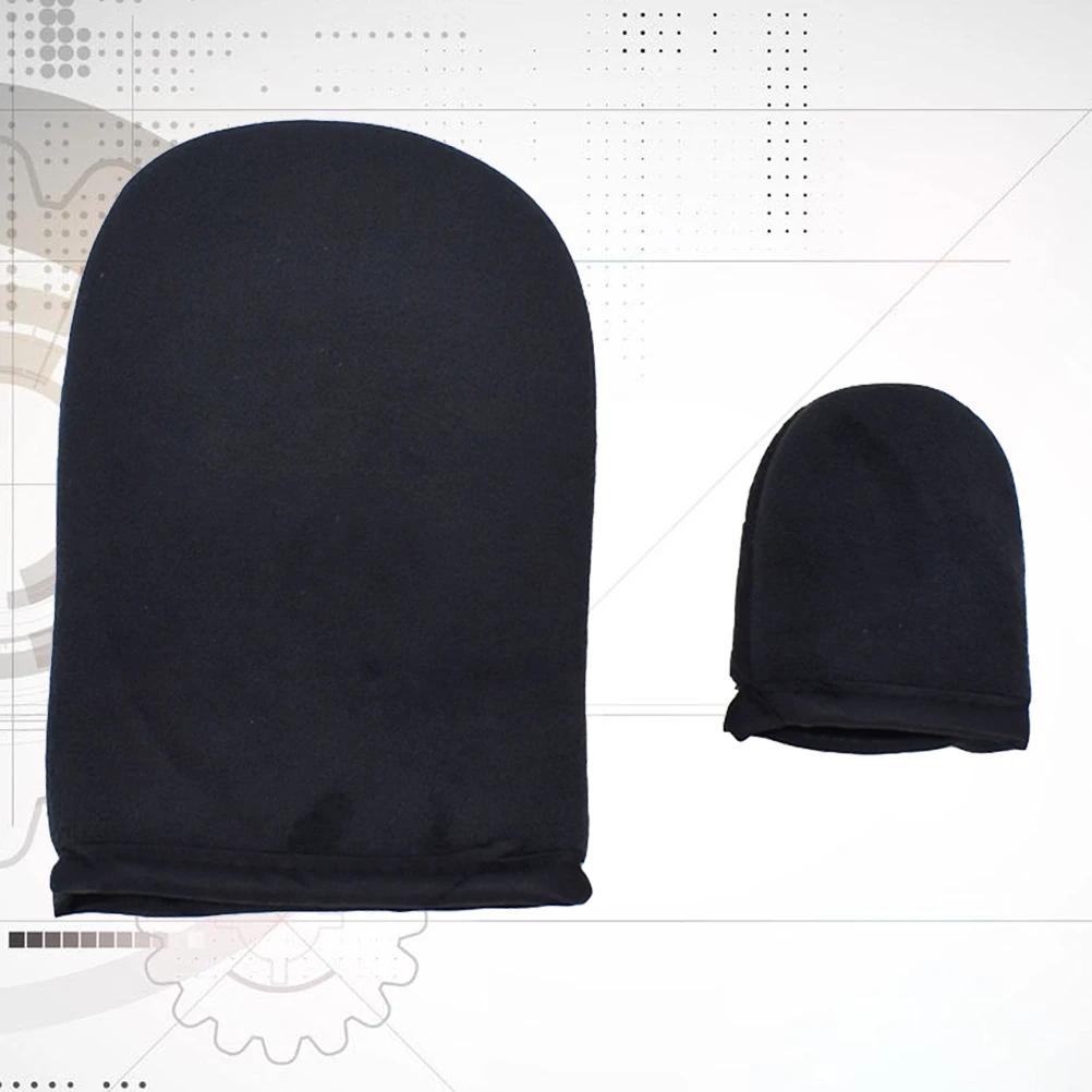 

2pcs Sunscreen Flocking Gloves Compact Portable Tanning Mitt Applicator For Face Body Sunless Makeup Use Self Tanning Tool