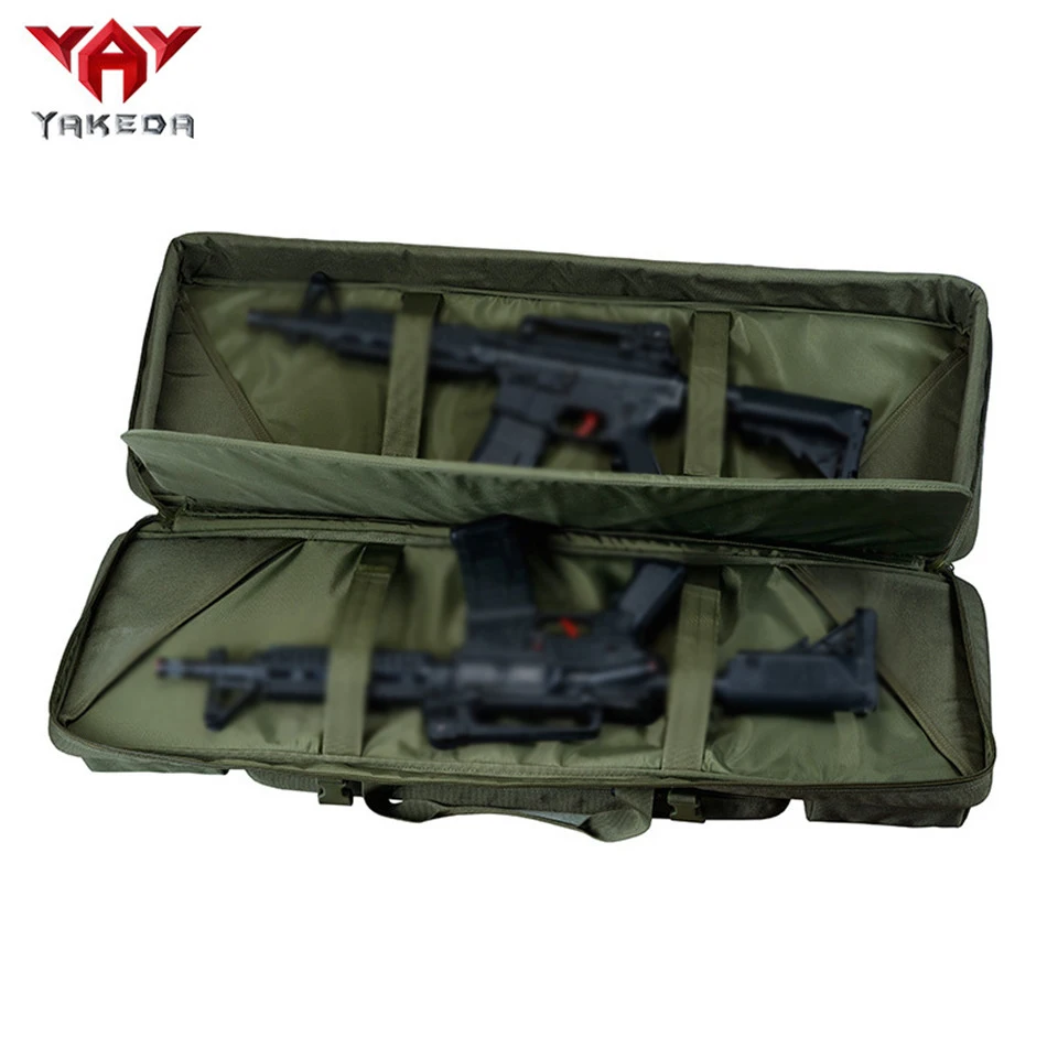 YAKEDA 1000D Multifunctional Tactical Gun Bag 36inch Backpack Handbag Camouflage Double Shoulder Waterproof Fishing Backpack