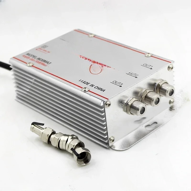 Home Cable TV Amplifier Analog Digital One - Two Analog Enhanced Ground Wave Signals CATV Signal Amplifier