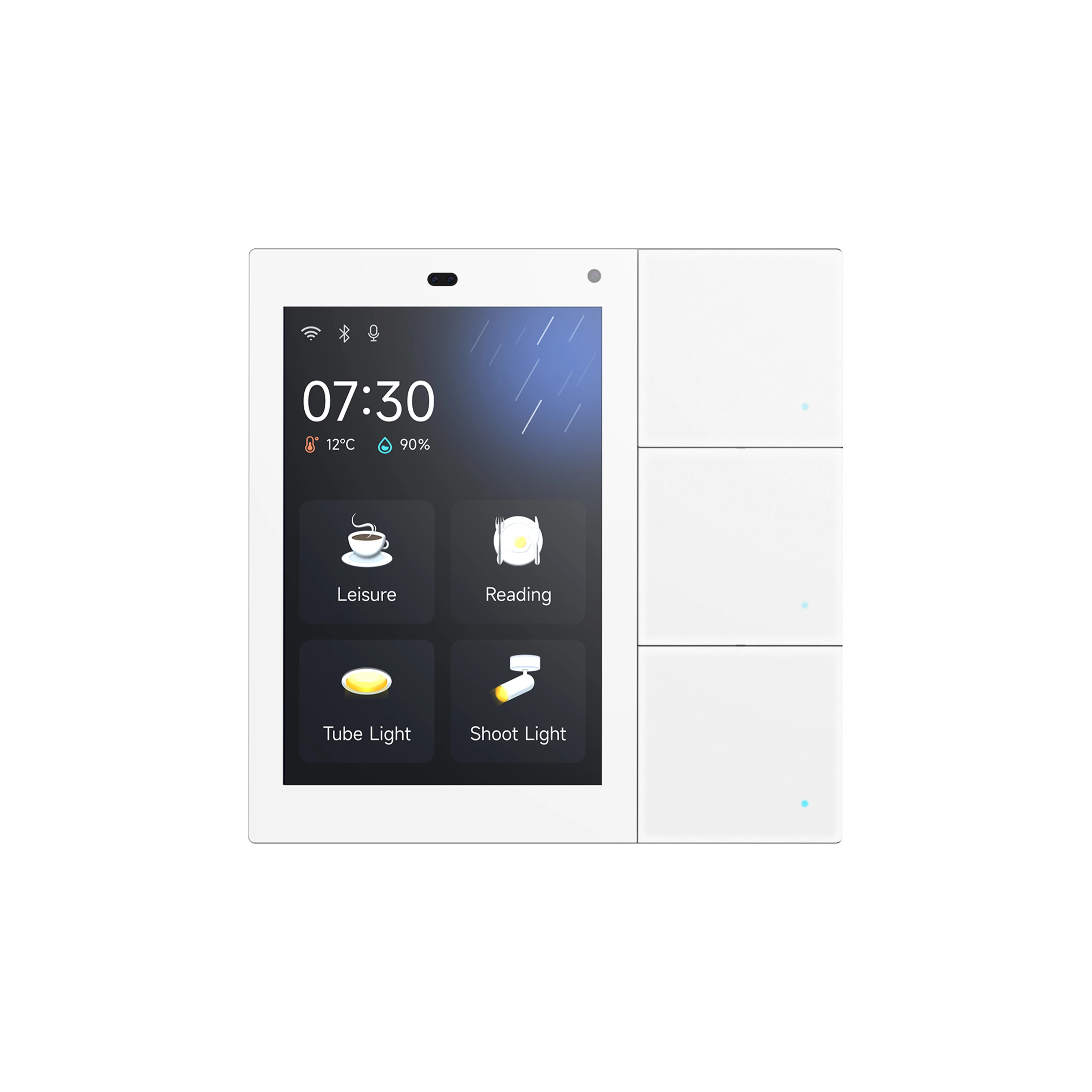 KNX Smart Touch S3 Touch Panel with KNX Secure Buttons, APP Control & SIP Video Intercom for KNX Bus Smart Home Automation