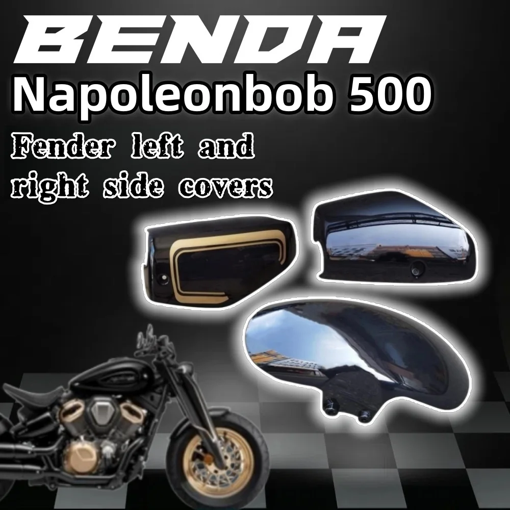 

For Benda Napoleon Bob 500 front mudguard left and right side covers benda napoleonbob 500 front mudguard center guard