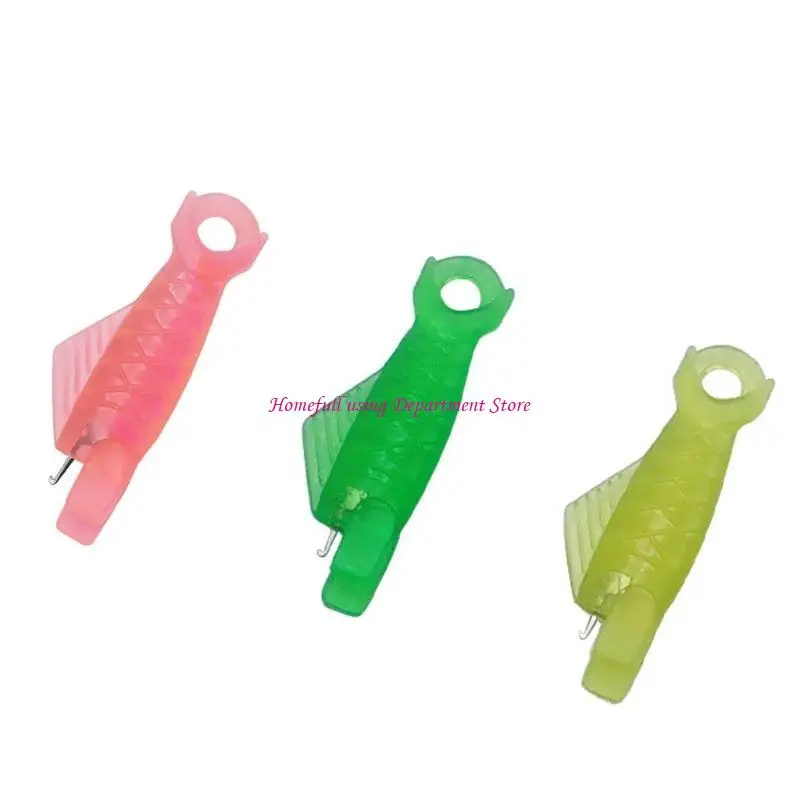5PCS Fish Mouth Sewing Threading Aids Portable Portable Enhances Sight Assistance Tool for Fabric Art Projects