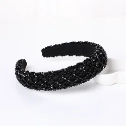 Luxury Crystal Beads Hairbands For Women Girls Hair Hoop Headwear Fashion Clolorful Handmade Headbands Female Hair bands