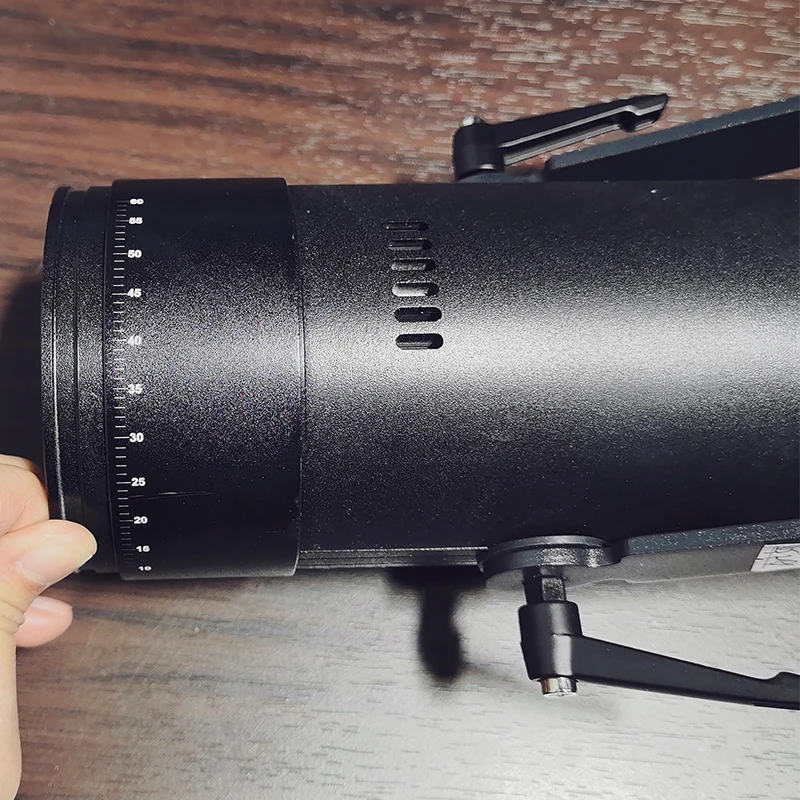 Mini 2IN1 50W Fresnel Spotlight Rotation Adjustable Lens 10°-60° Manual Zoom DMX Control Stage Lighting for Luxury Store Museum
