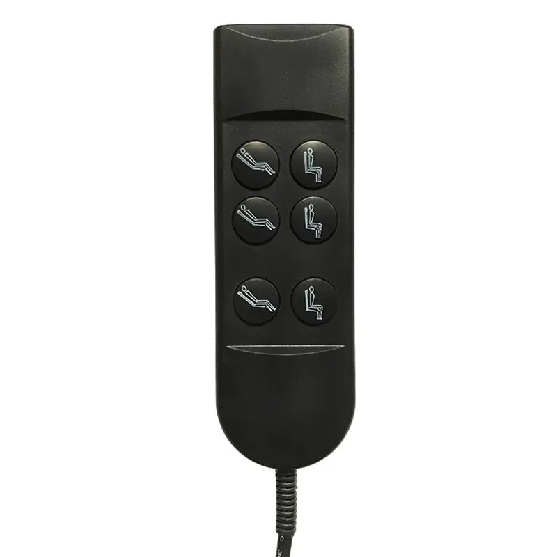 AT05-2X Electric Recliner Chair Parts Power Recliner Switch Recliner Motor Switch 6 Button Hand Controller For Electric Sofa