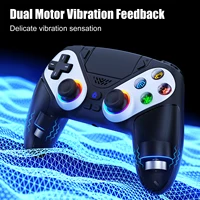 Mando Bluetooth para Playstation 5, controlador inalámbrico, controlador de consola de Pc Ps5 con programación de vibración Turbo Dual Sense