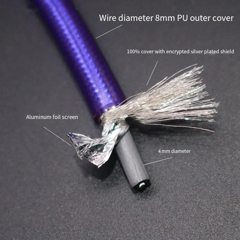 فان دن Hul IT65G مضخم صوت كابل 75ohm HiFi الصوت RCA خط محوري رقمي