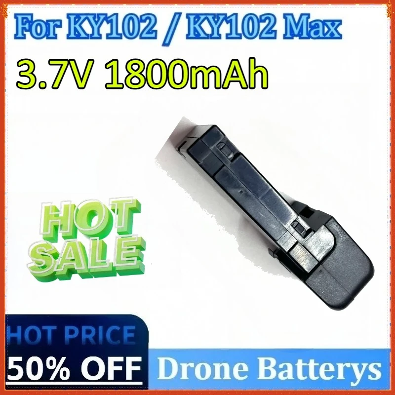 

Newly Upgraded 3.7V 1800mAh for KY102 Max RC Plane Battery Accessory Parts Battery High Quality Replacement Drone Battery