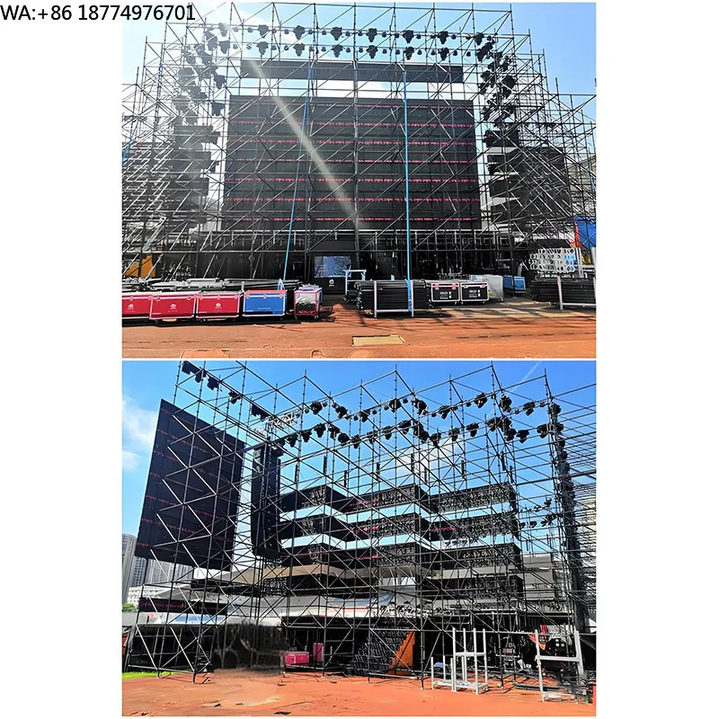 

JL Rental Indoor/Outdoor P1.9-P3.91 High-Maintenance Stage LED Display Wall Competitive Price Front Rear Module