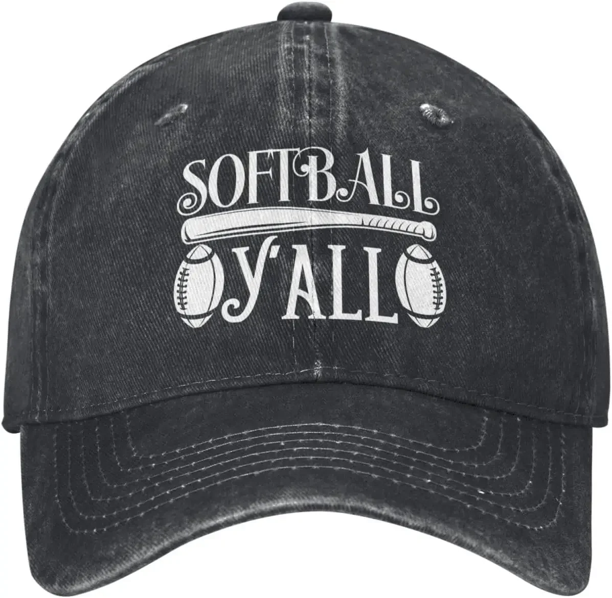 Take Me Out to The Ballgame Baseball Cap Gollf Hat Dad Hat Vintage Cotton Washed Baseball Caps for Women Man