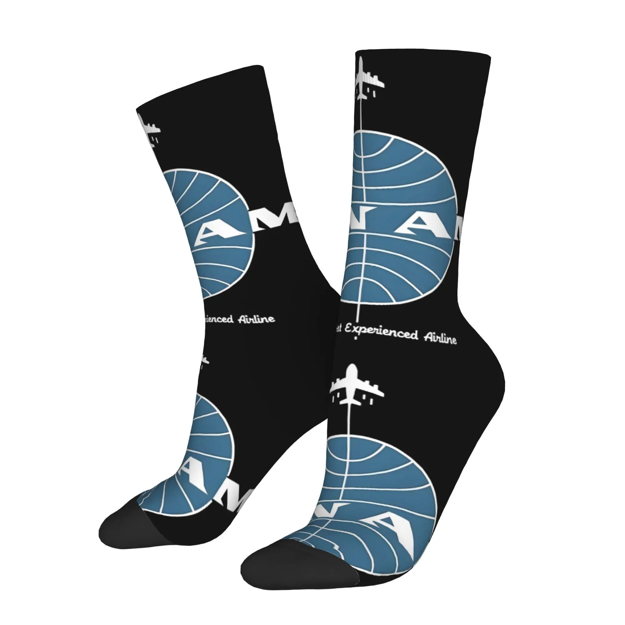 

Funny Happy Men's Socks Unique Design Vintage Harajuku Hip Hop Seamless Crew Sock Gift Pattern Printed