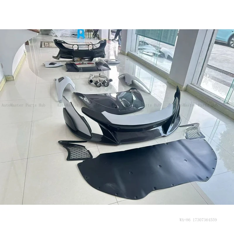 

Hot Sale 675LT Style Semi-Carbon Fiber Wide Body Kit for MP4-12C 650S