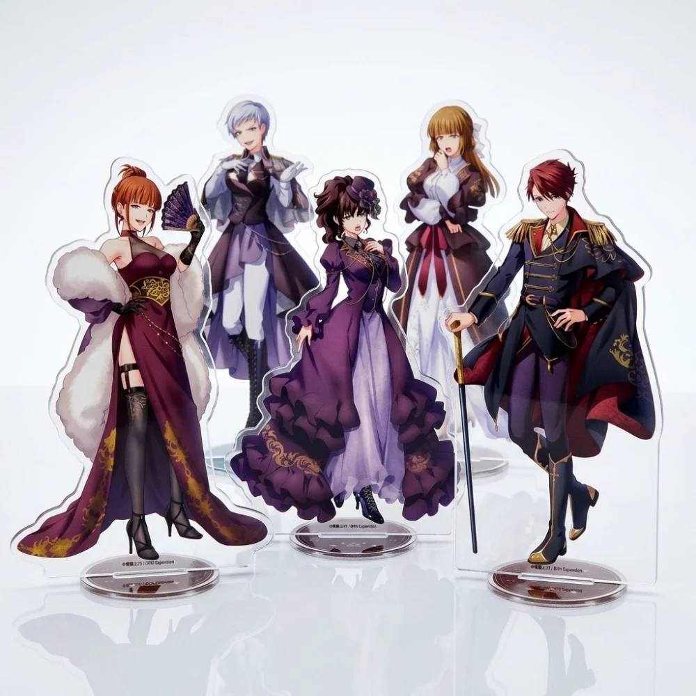 Anime Umineko When They Cry Acrylic Stand Figure Battler Jessica Gothic Lolita Model Plate Desk Decor Fans Gift Keychain