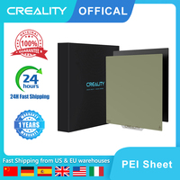 Creality Official PEI Sheet 235x235mm Spring Steel Plate Kit for Ender 3/3 V2/ Ender 5 S1/ Ender 3 V3 SE / K1 3D Printer Upgrade