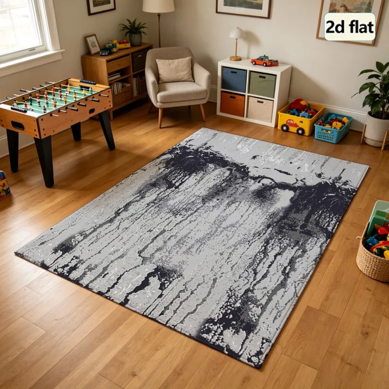 1 Piece Abstract Grunge Wood Texture Carpet, Soft and Comfortable, All Seasons, lightweight Easy to Maintain, Home Decor, Living Room, Bedroom, Entryway, for Autumn and Winter