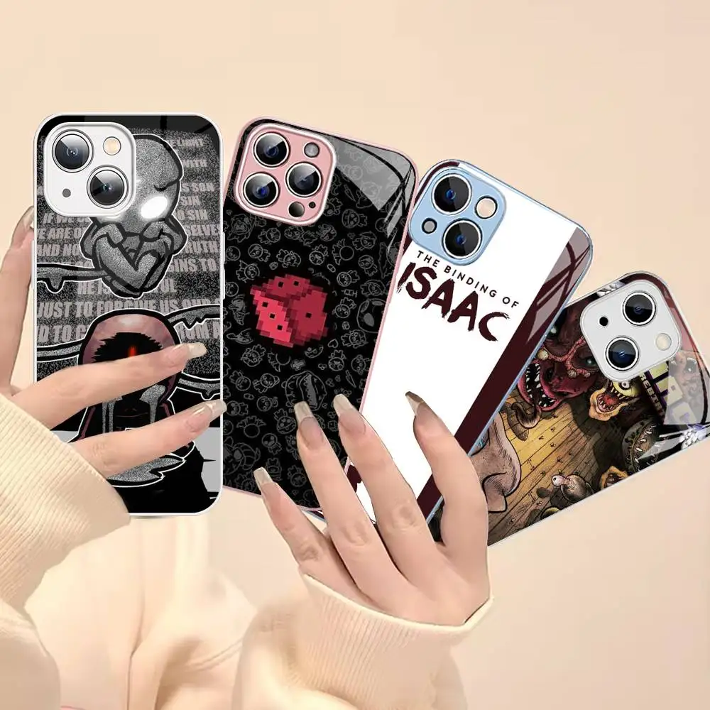 

Classic Game The Binding Of Isaac Tempered Glass For Iphone 14 13 12 11 Pro Mini XS MAX 14Plus X XS XR Fundas