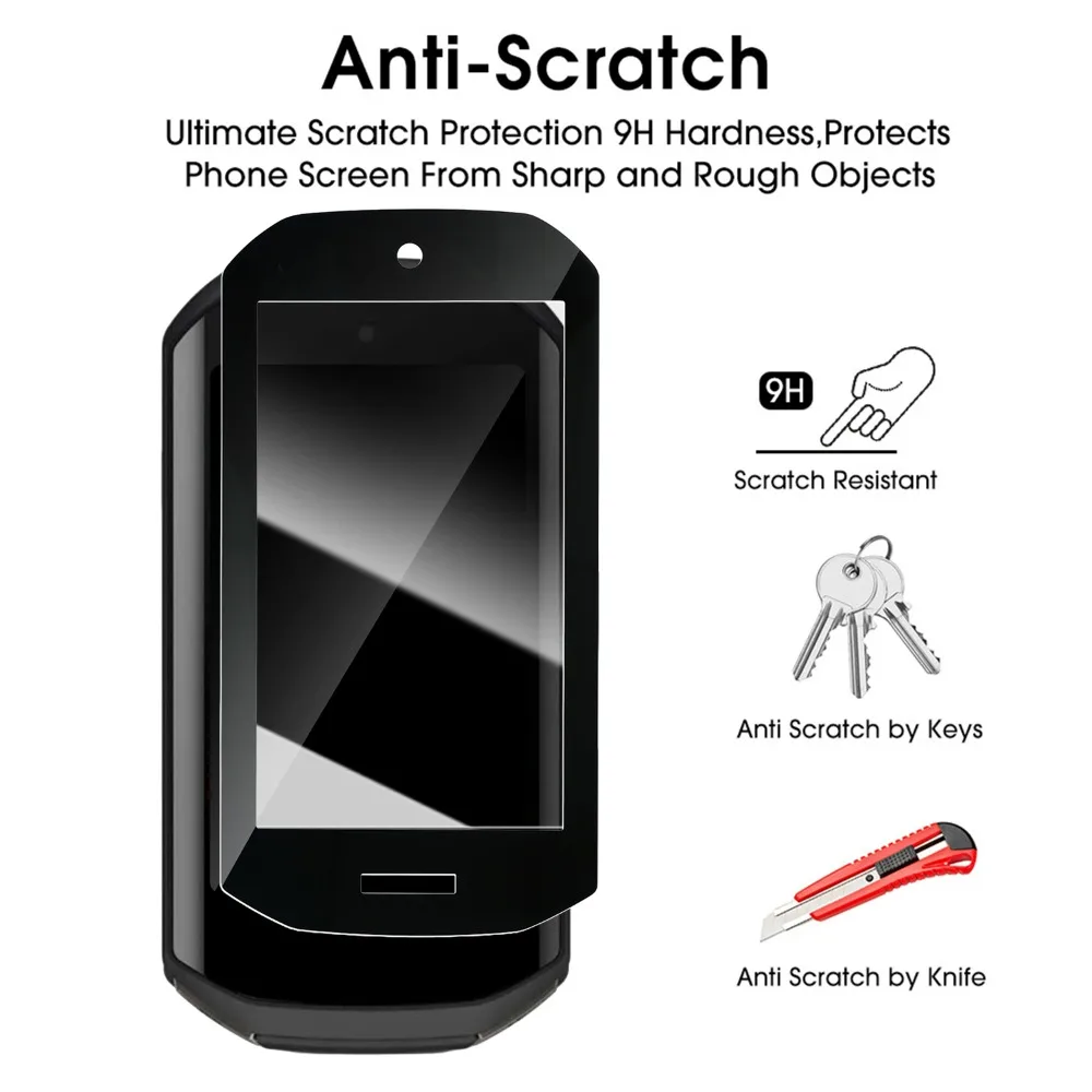 1-3PCS 3D Curved Tempered Glass for Garmin Edge 1050 Screen Protector Anti-Scratch Hardness Protective Film for Garmin Edge1050