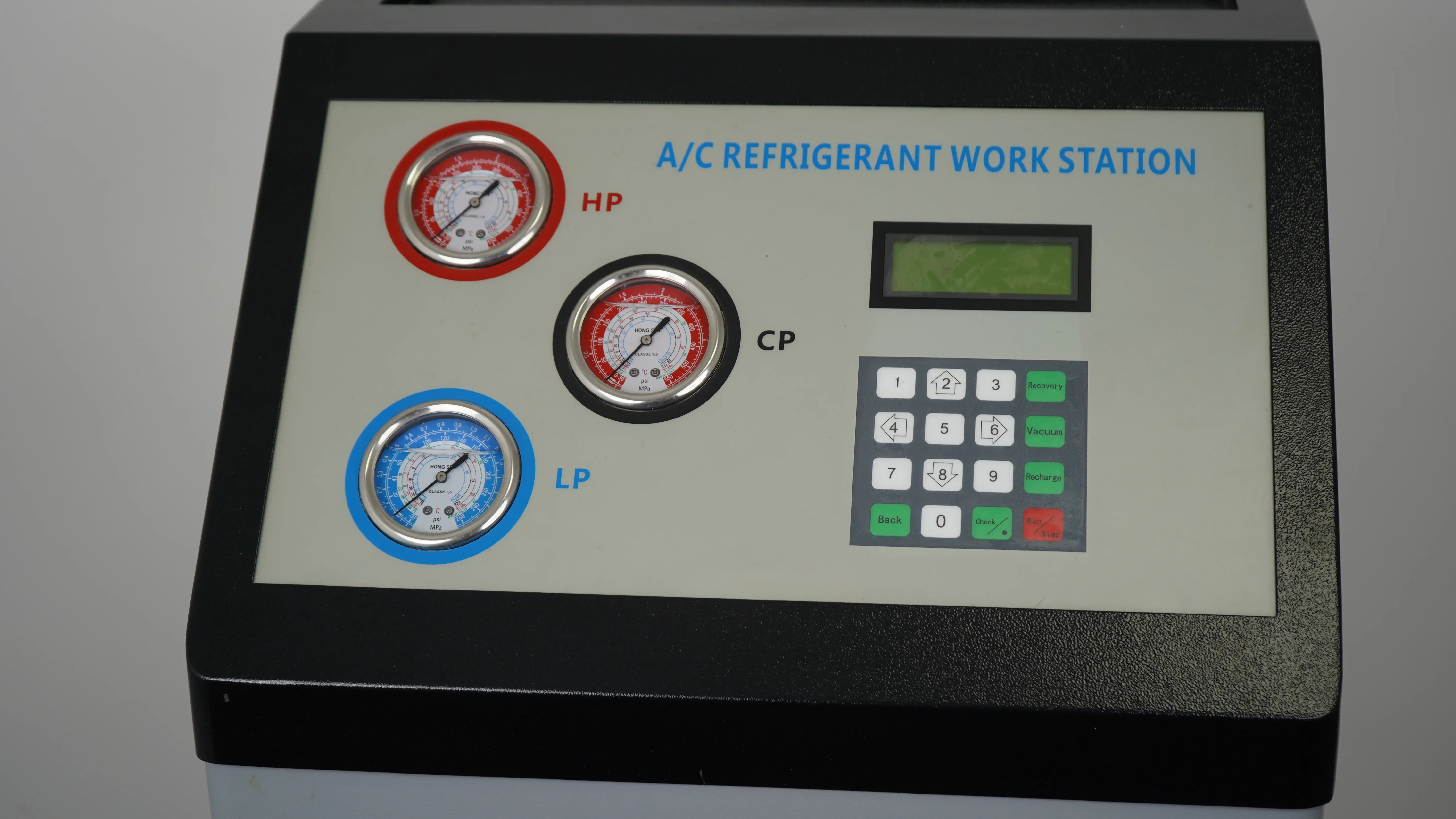 Machine de Service AC pour voiture R134a, entièrement automatique, récupération de réfrigérant A/C, Machine de recyclage, Machine de rinçage