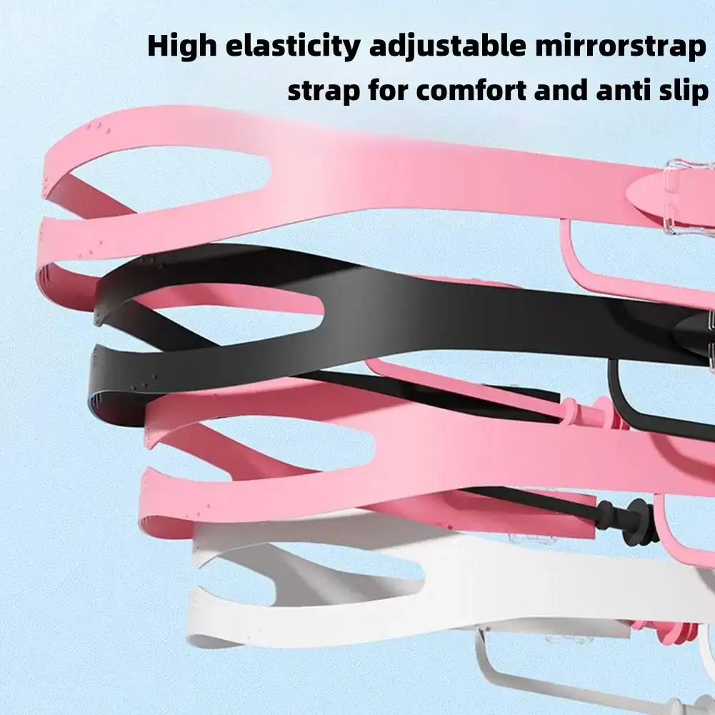 Unisex Diving Goggles Adjustable Buckle Built‑in Earplugs Light‑Weight for Adults Kids Summer Holiday Hot Spring Bath Play view 4