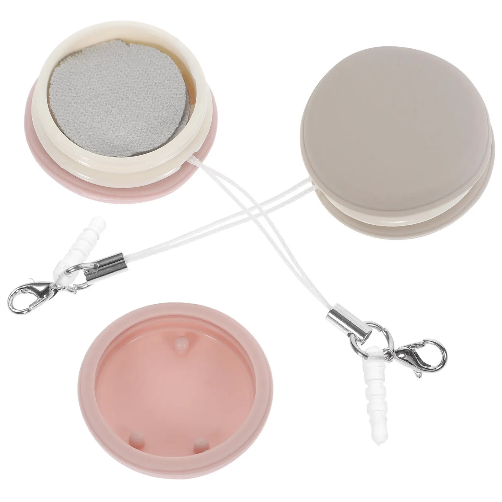 

Набор из 2 круглых салфеток для чистки экранов телефонов, портативный инструмент для протирки мобильных устройств, устойчивый к царапинам, легкий дизайн