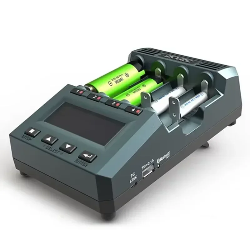 SKYRC MC3000 Цилиндрический аккумулятор NiMH NiCrNiZn Зарядное устройство УНИВЕРСАЛЬНОЕ Зарядное устройство для аккумулятора АНАЛИЗАТОР Две вентиляторы через приложение IPHONE / ANDROID