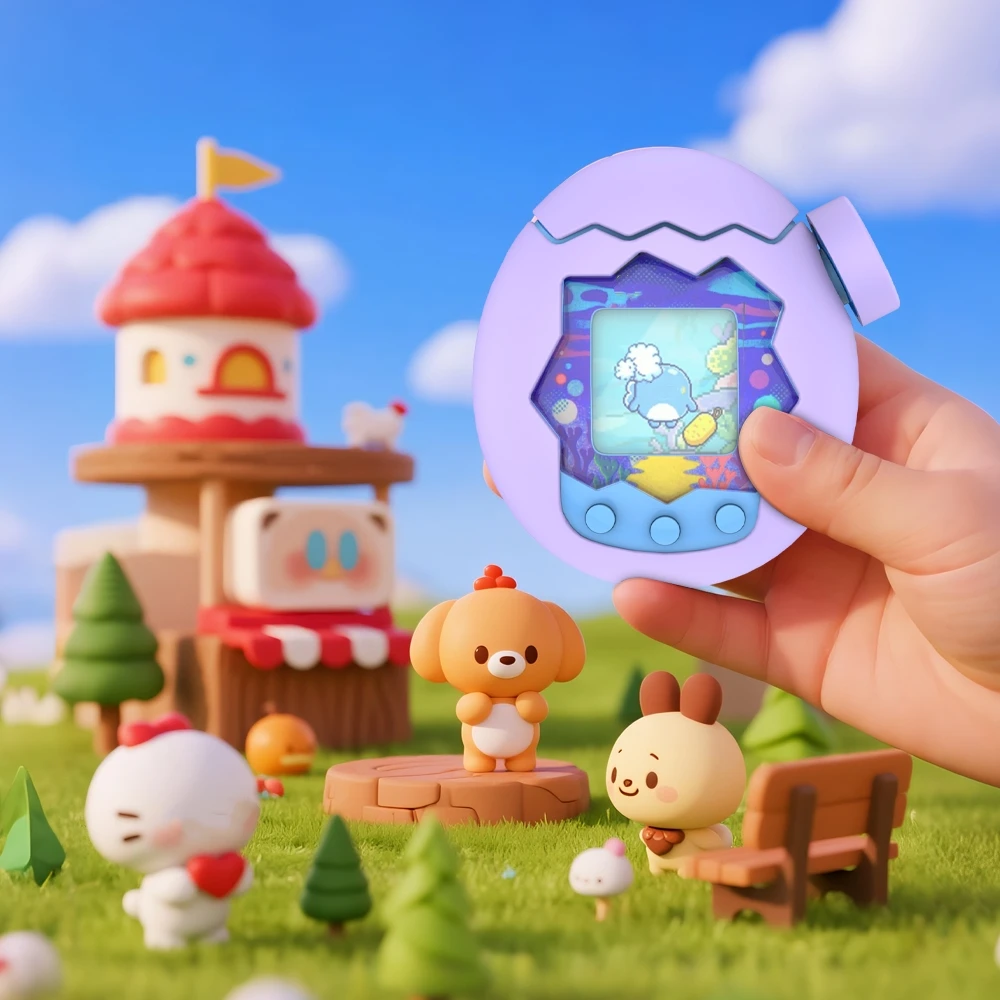 

Silicone Protective Case for Tamagotchi Paradise, Virtual Electronic Pet Game Machine Cute Skin Cover Sleeve Soft Shell Holder